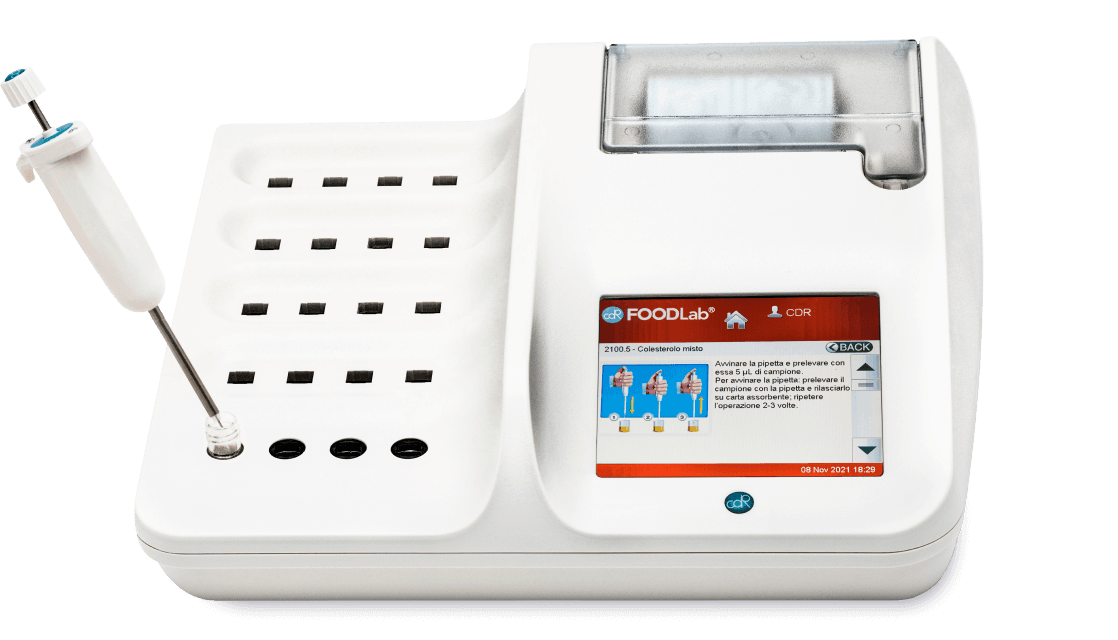 Cd R Food Lab Jr. Training The analysis system for food and beverage | CDR FOODLAB®