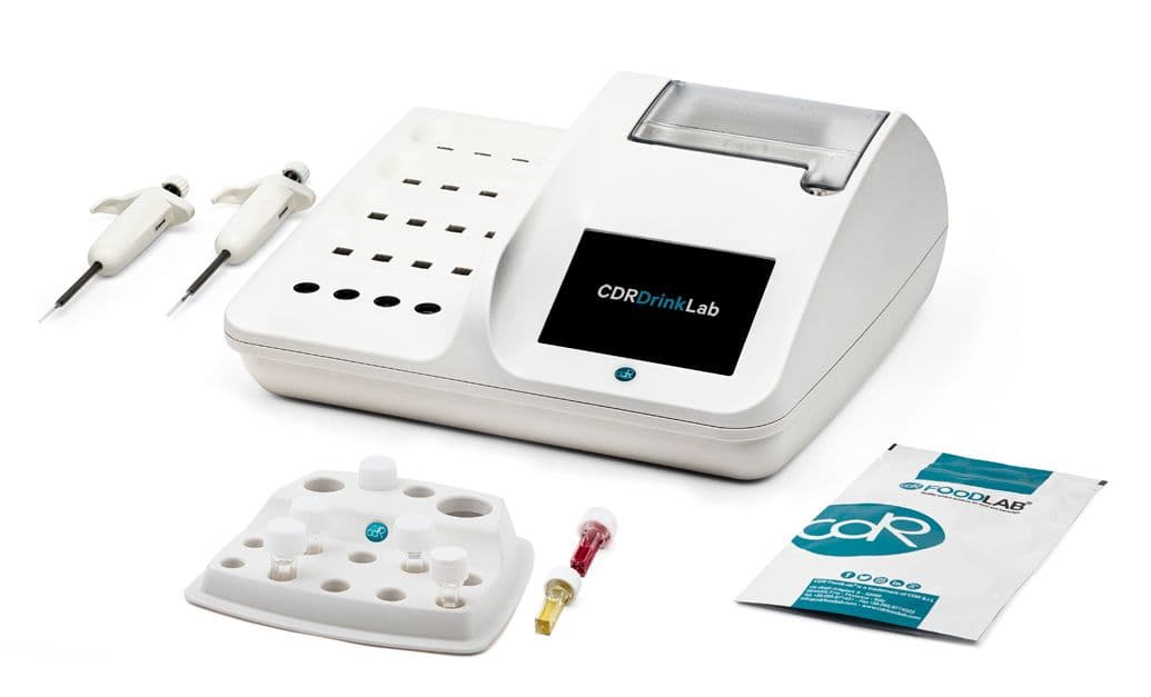 CDR DrinkLab is a quick, reliable and easy analysis system for the quality and process control of the beverage sector.